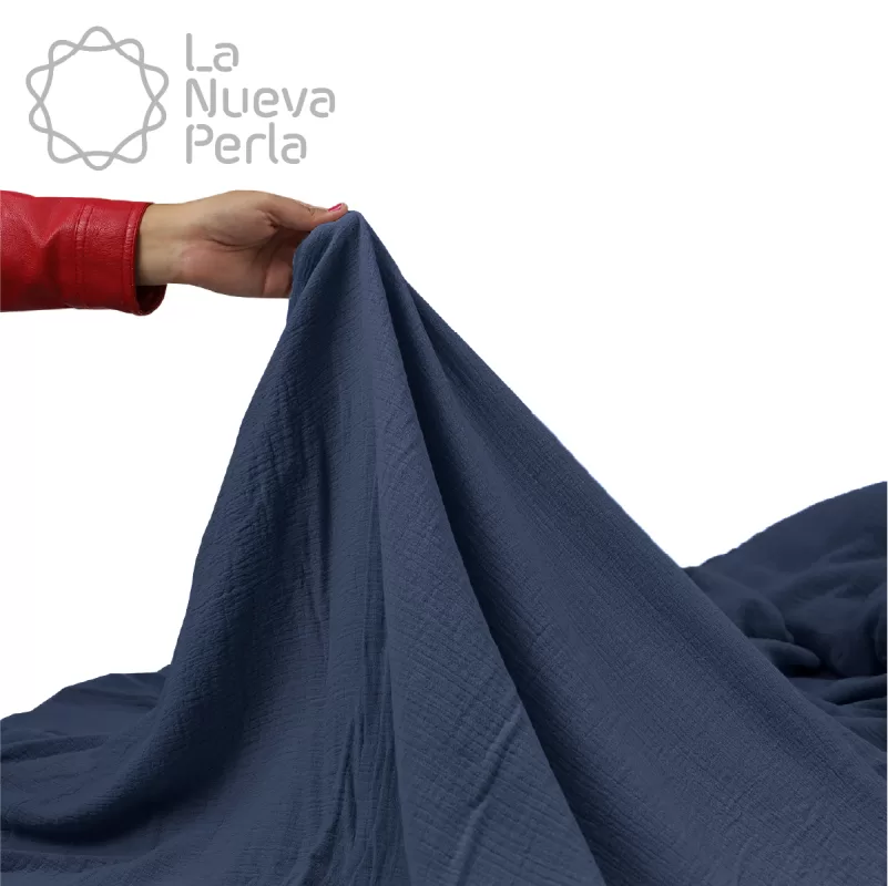 Manta Muselina 2.55 M ancho Gris Plomo