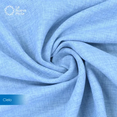 Lino Ginebra 3 M ancho Azul Cielo