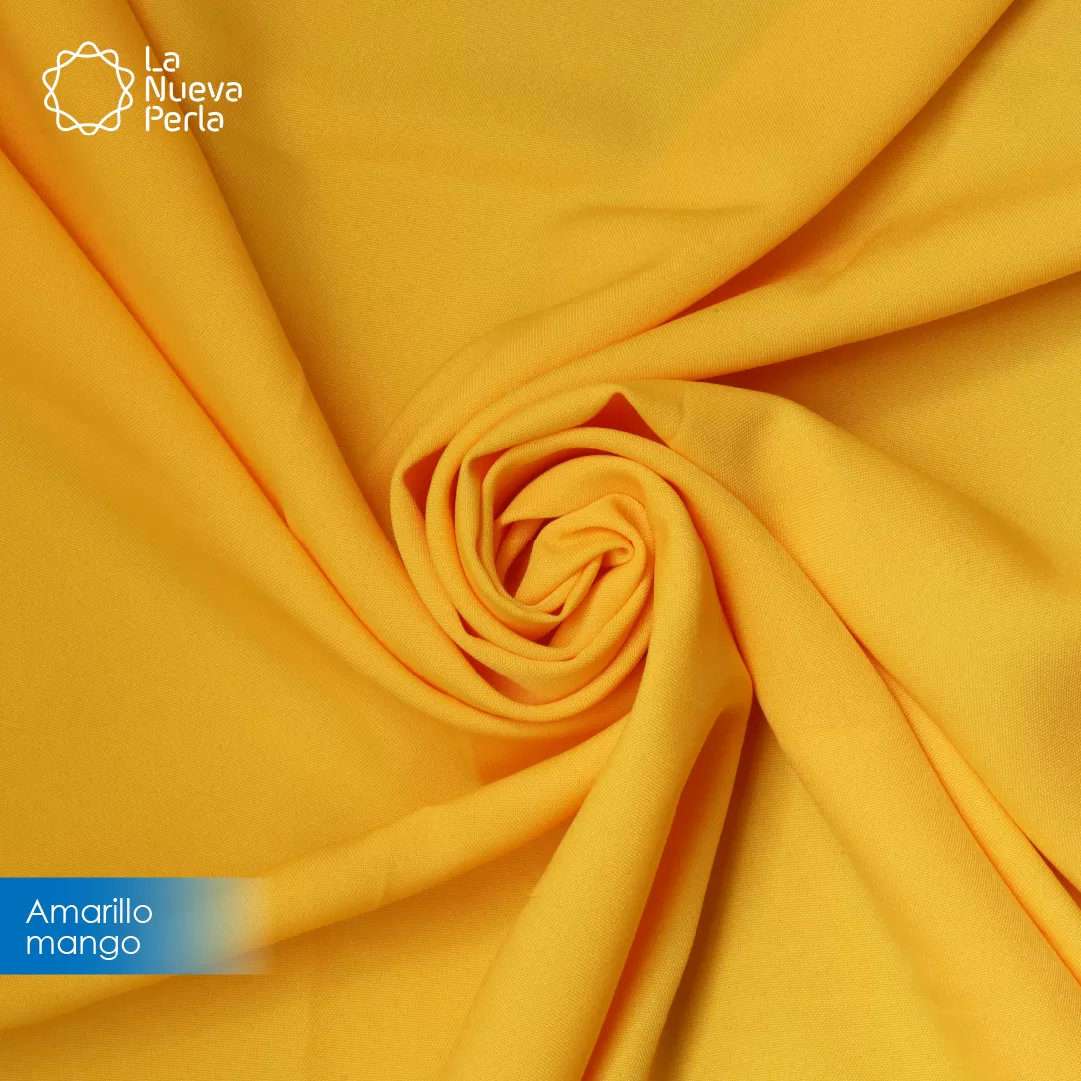 Mantel Tablón Tergal Liverpool 270x145 cm Amarillo mango: imagen 3