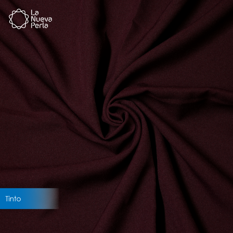 Tergal Liverpool 1.50 M ancho Tinto