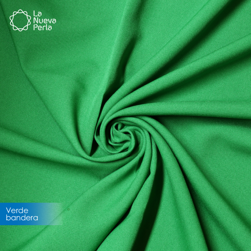 Tergal Liverpool 1.50 M ancho Verde Bandera