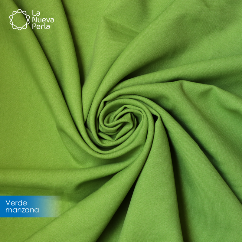 Tergal Liverpool 1.50 M ancho Verde Manzana