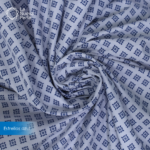 Tela Manchester 150 hilos 280 cm 50% algodón 50% Poliéster Estrellas Punto Azul