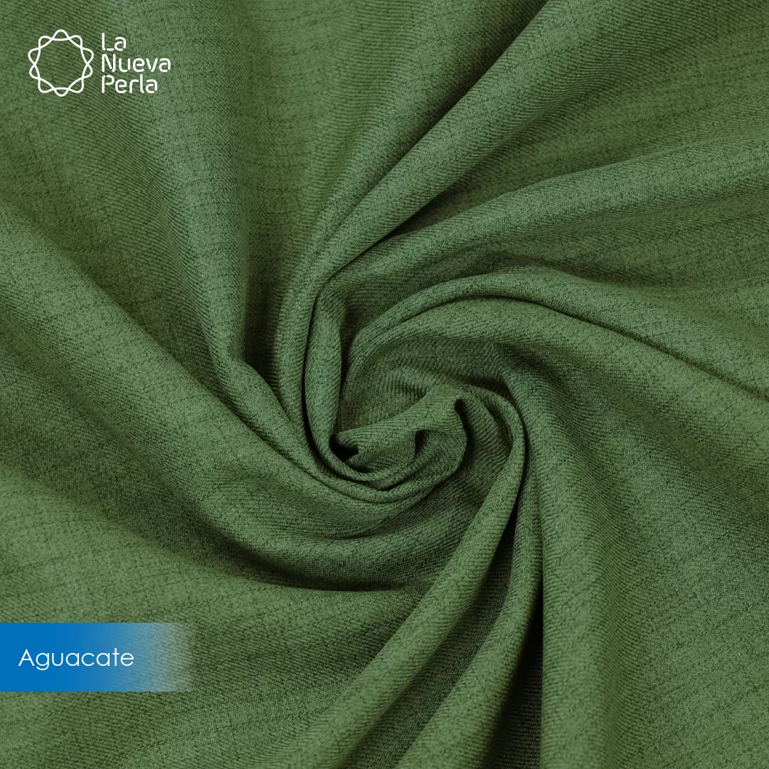 Tela Super Venecia 1.50 M ancho Verde Aguacate: imagen 1