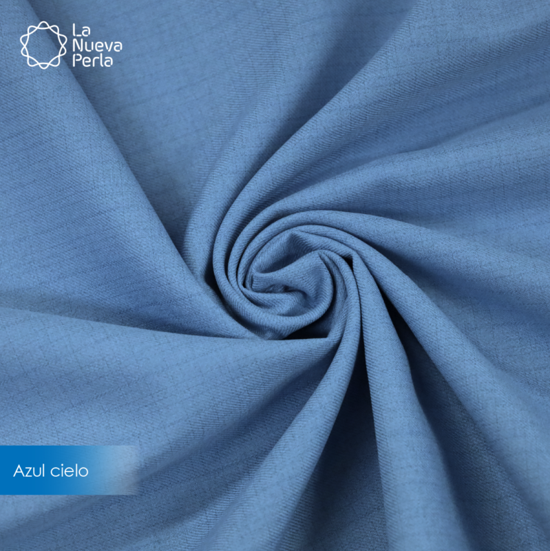 Tela Super Venecia 1.50 M ancho Azul Cielo
