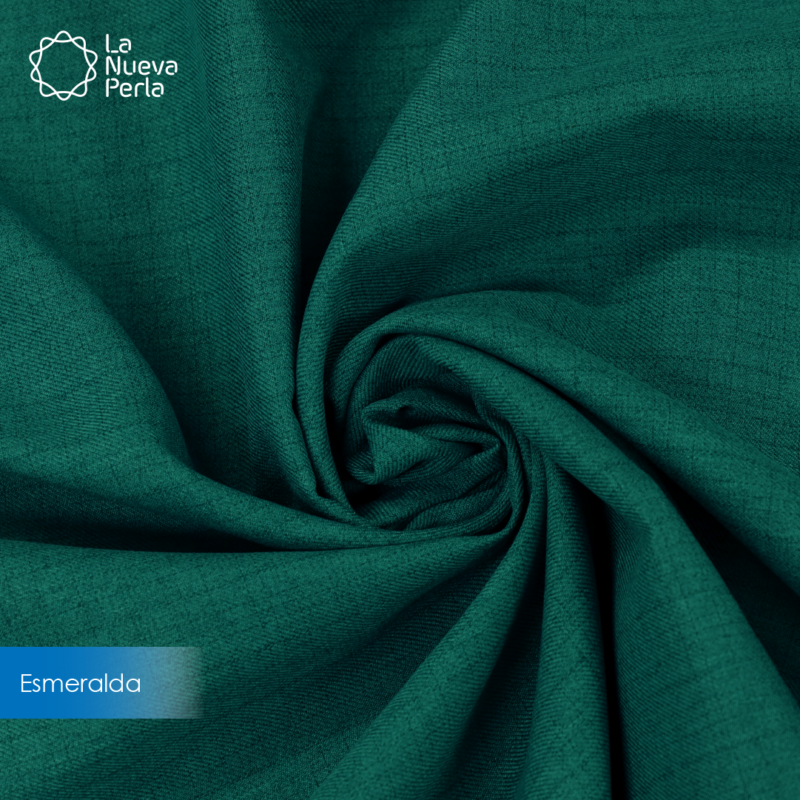 Tela Super Venecia 1.50 M ancho Verde Esmeralda