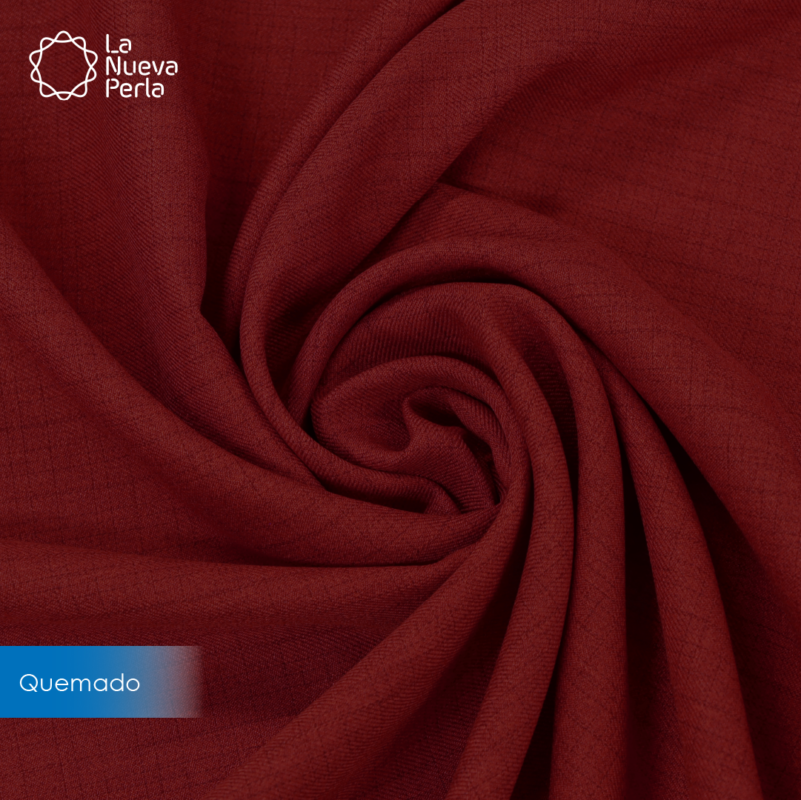 Tela Super Venecia 1.50 M ancho Rojo Quemado
