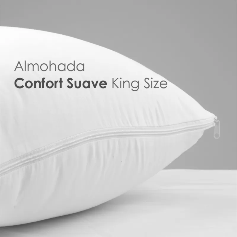 Almohada Confort Suave King Size 1.70 kg