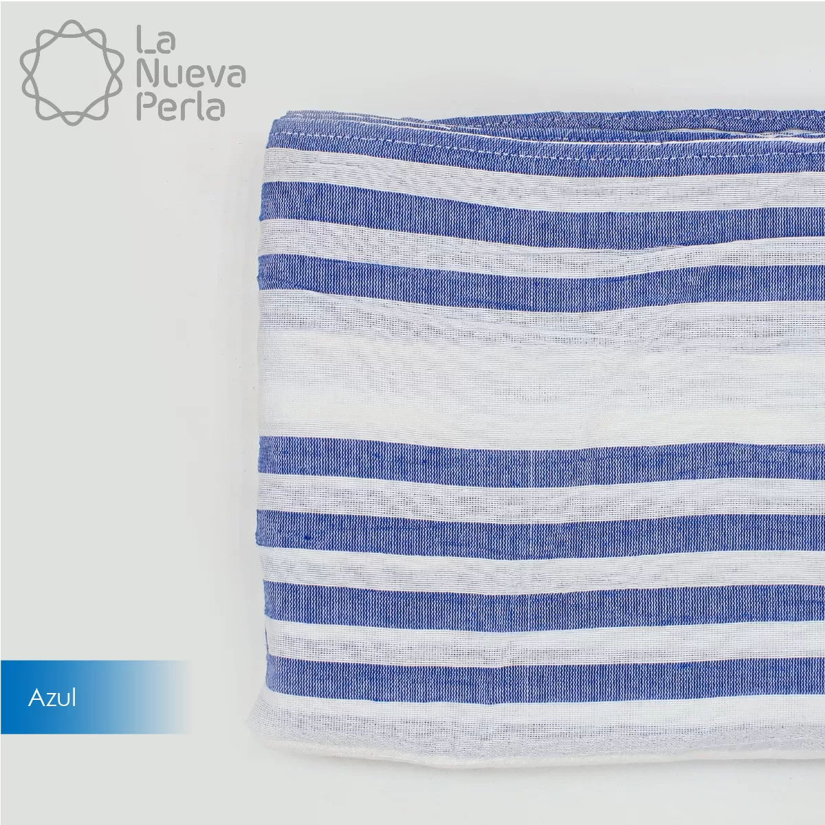 Colcha Corrugada 100% acrilán Matrimonial 2.00 x 2.30 m Azul: imagen 1