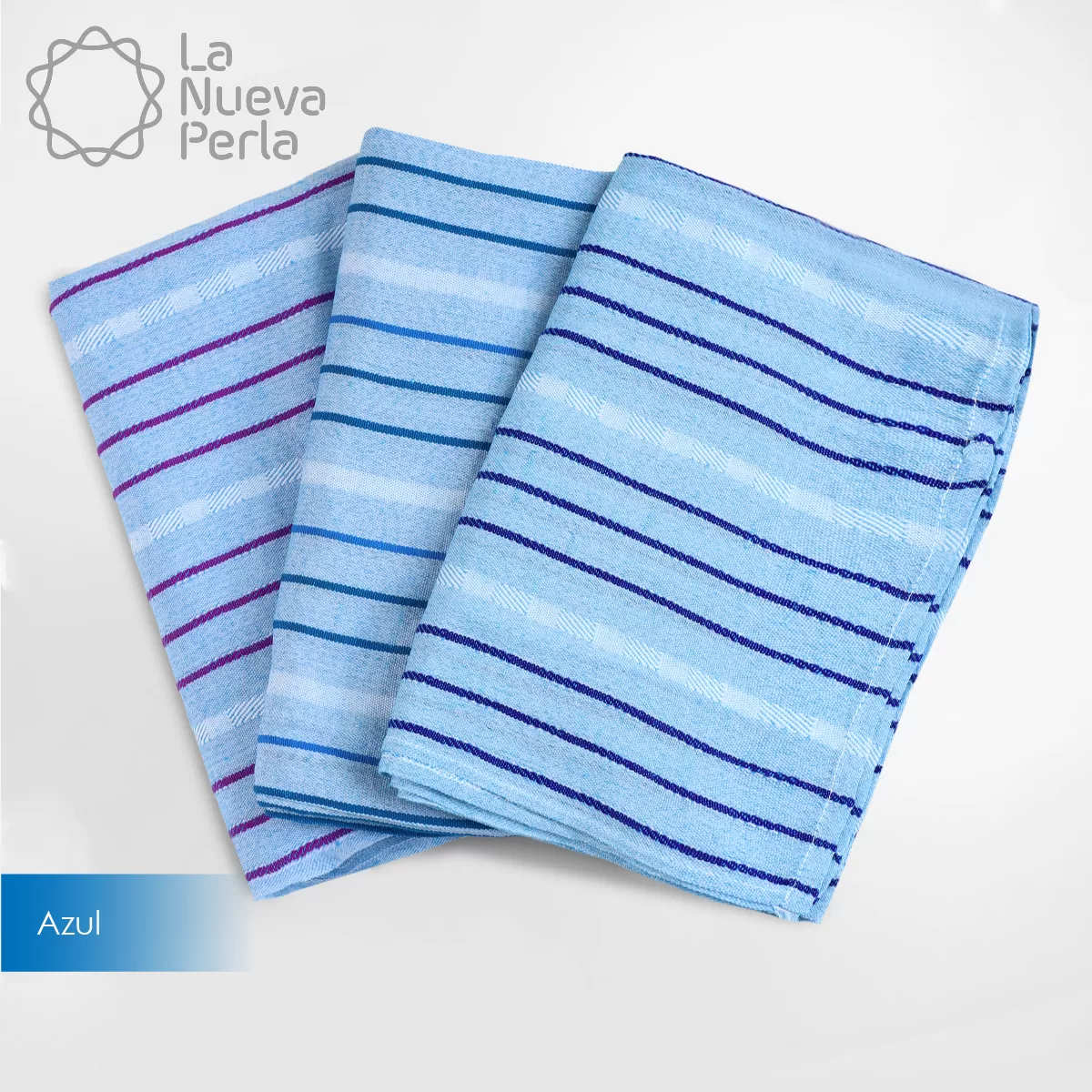 Colcha Playera Individual 1.60 x 2.10 m 460 g  Azul: imagen 1