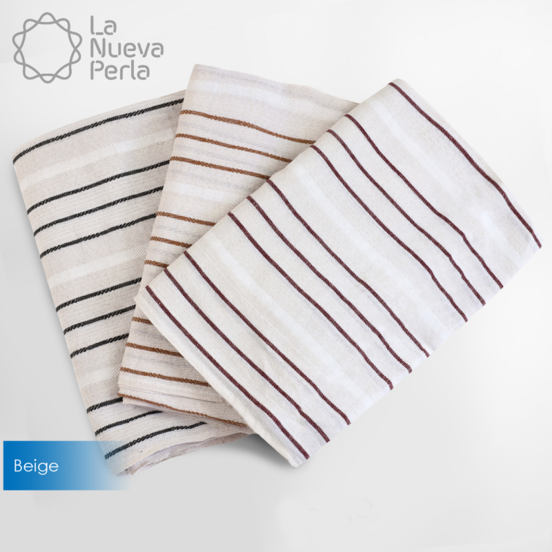 Colcha Playera Individual 1.60 x 2.10 m 460 g Beige