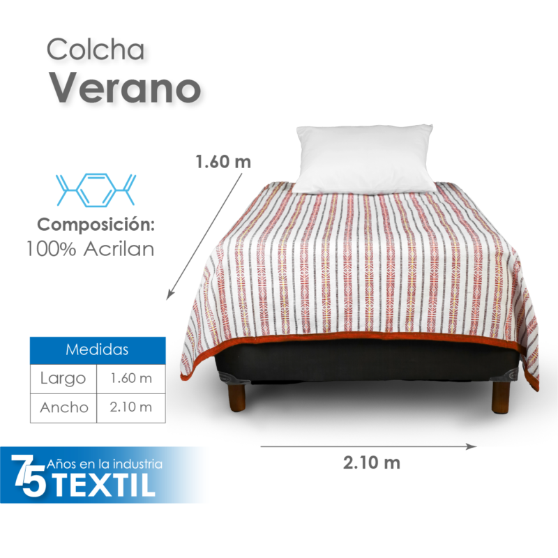 Colcha Verano Rosa