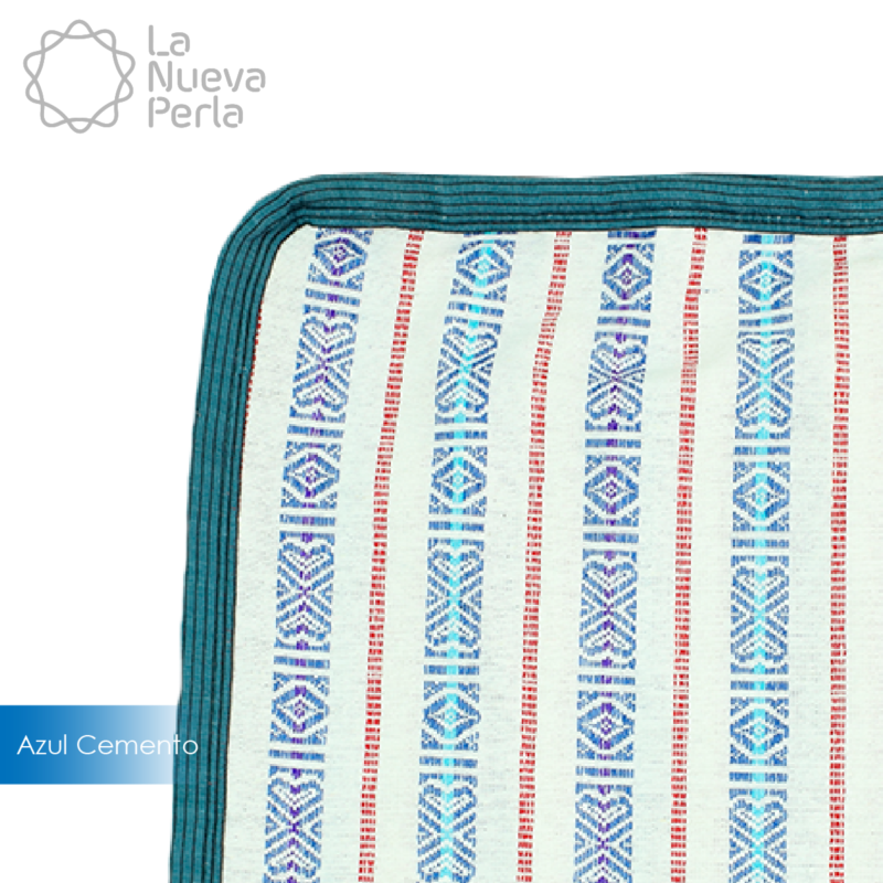 Colcha Verano Azul Cemento