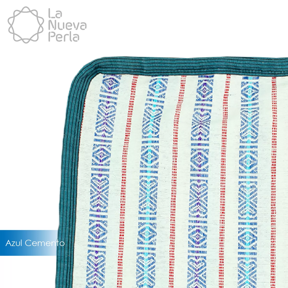 Colcha Verano Azul Cemento: imagen 1