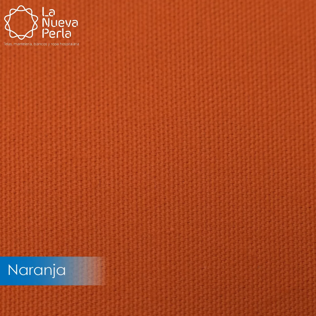 Loneta Pilar Naranja 1.50 M ancho: imagen 1
