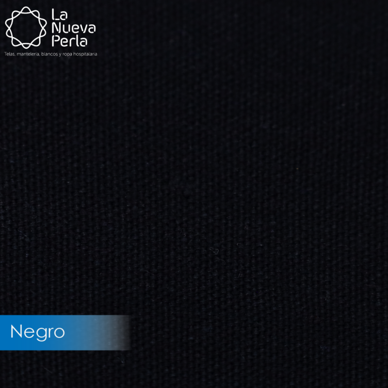 Loneta Pilar Negro 1.50 M ancho