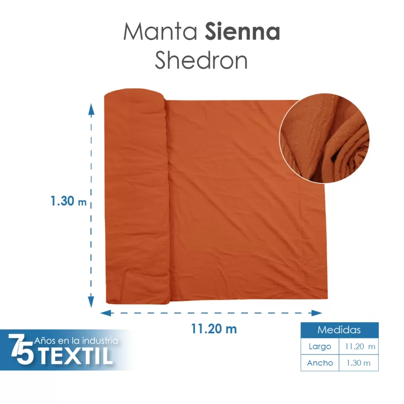 Tela Sienna 1.30 M ancho Shedron