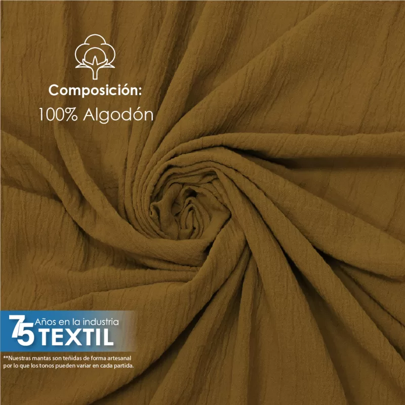 Tela Sienna 1.30 M ancho Caramelo