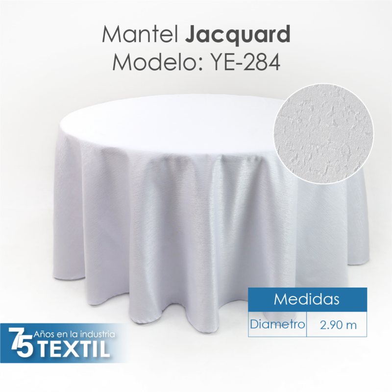 Mantel Yackard Redondo YE-284 ** SOBRE PEDIDO **