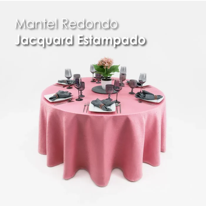 Mantel Yackard Redondo YE-282 ** SOBRE PEDIDO **