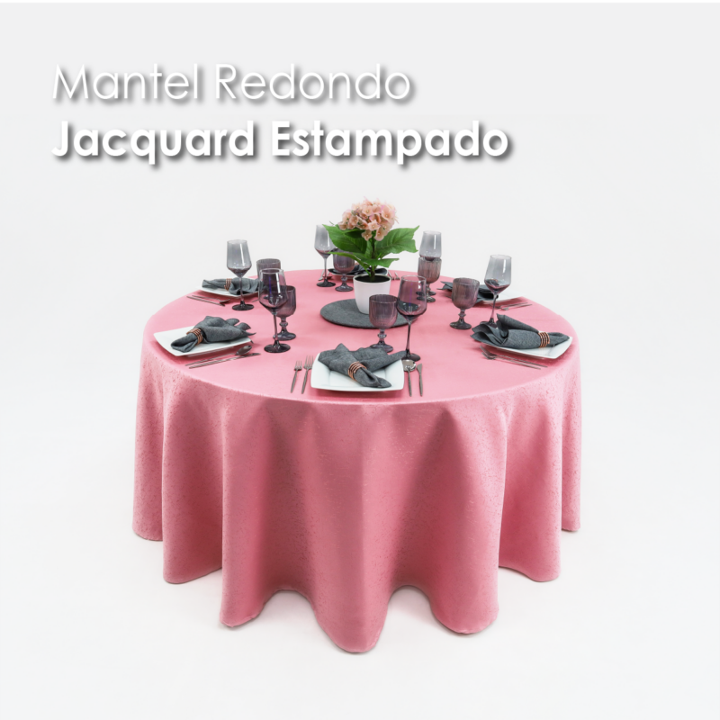 Mantel Yackard Redondo YE-282 ** SOBRE PEDIDO **