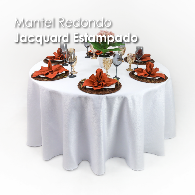 Mantel Yackard Redondo YE-284 ** SOBRE PEDIDO **