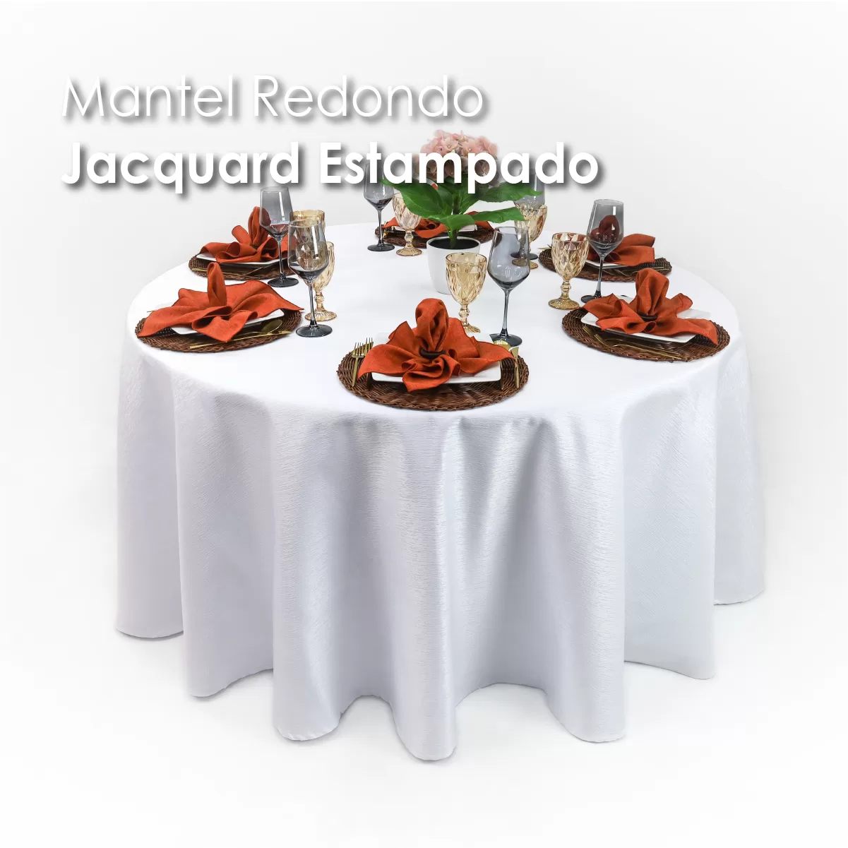 Mantel Yackard Redondo YE-284 ** SOBRE PEDIDO **: imagen 6