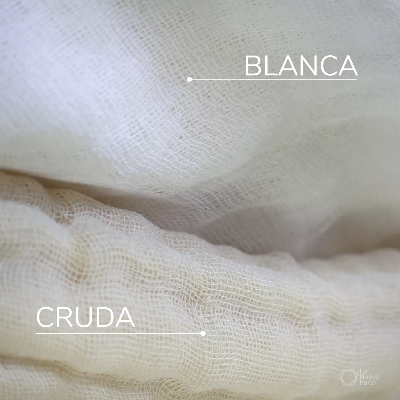 Manta de cielo 85 cm ancho Cruda: imagen 5