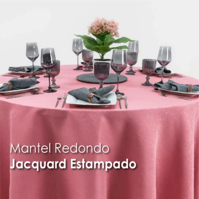 Mantel Yackard Redondo YE-282 ** SOBRE PEDIDO **: imagen 6