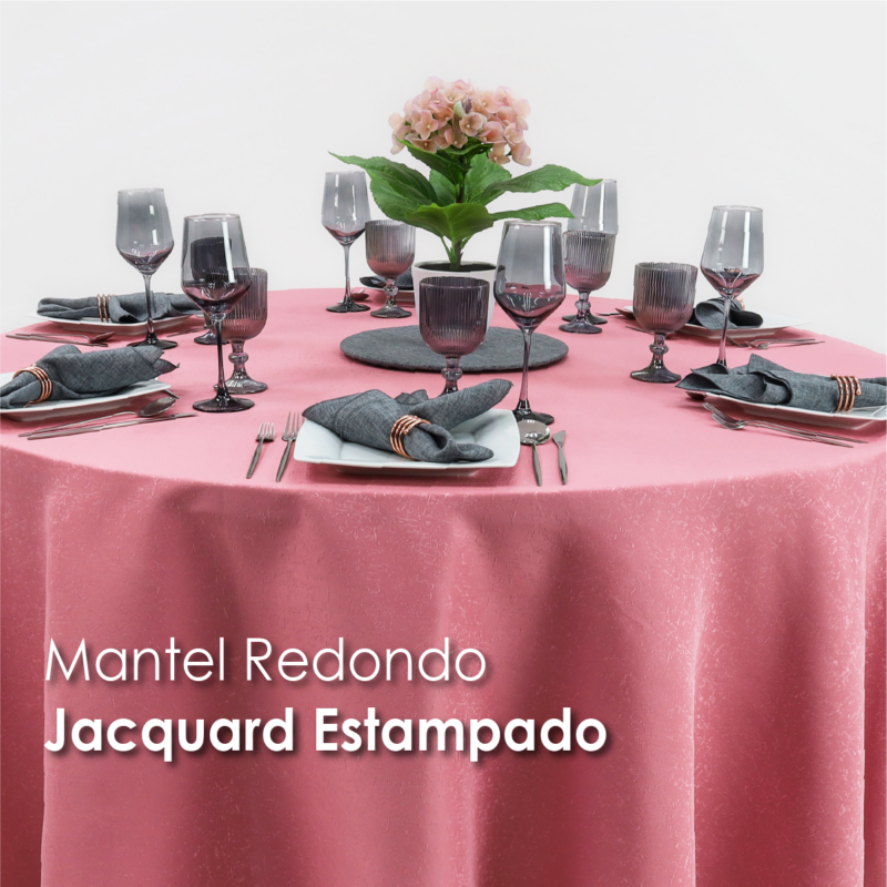 Mantel Yackard Redondo YE-282 ** SOBRE PEDIDO **