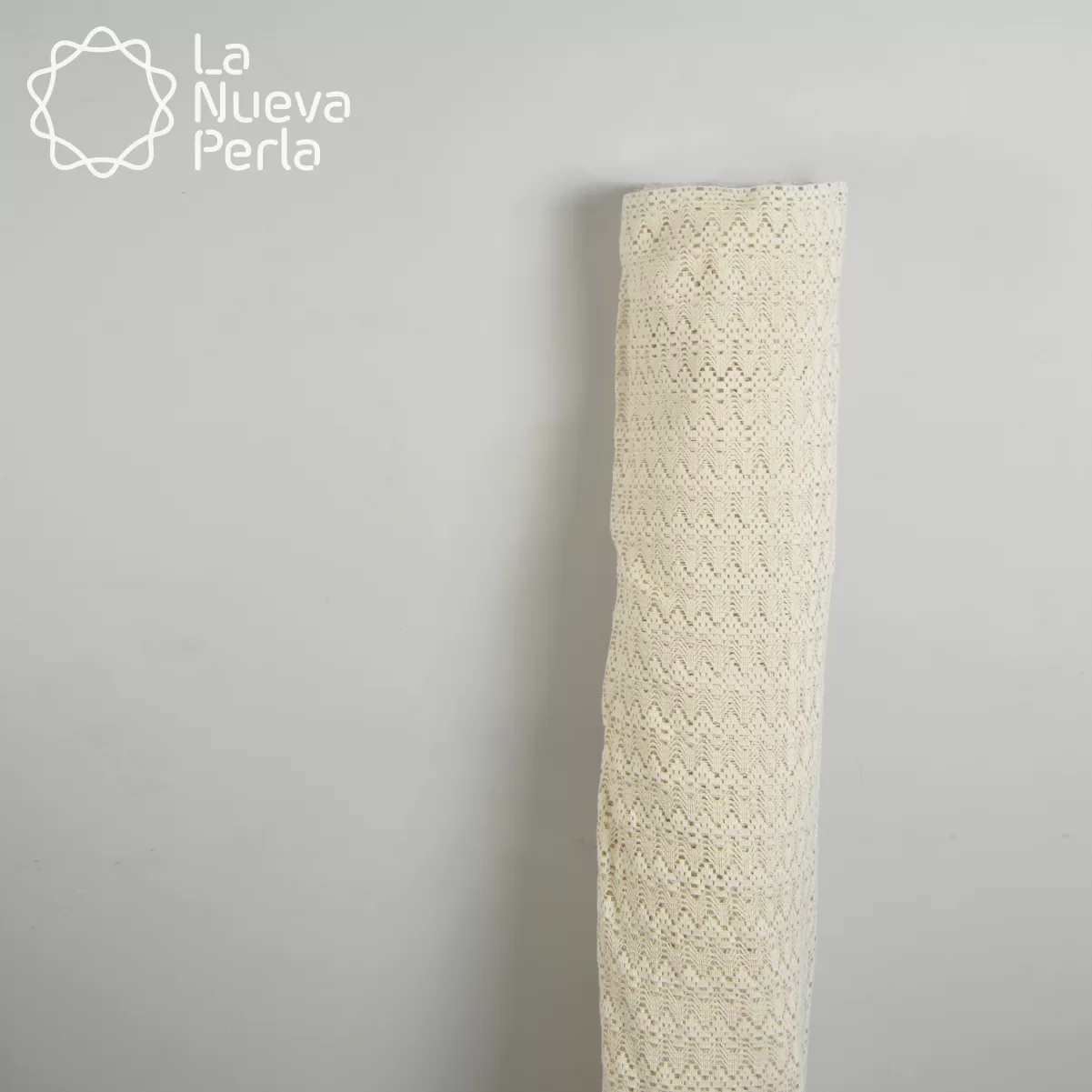 Manta Labrada Olas1.50 M ancho 100% algodón 286 g x m2: imagen 1
