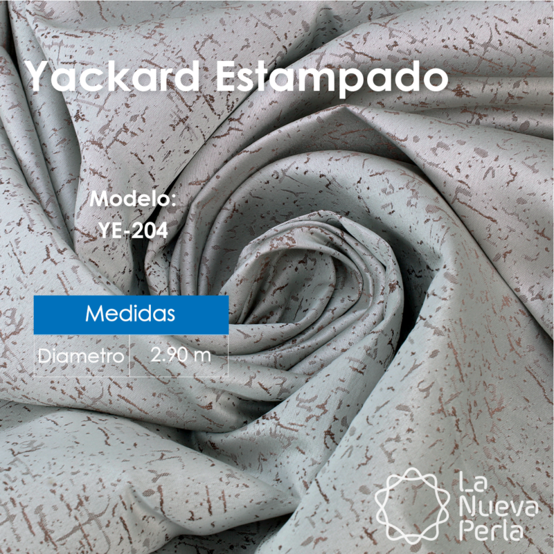 Mantel Yackard Redondo YE-204 ** SOBRE PEDIDO **