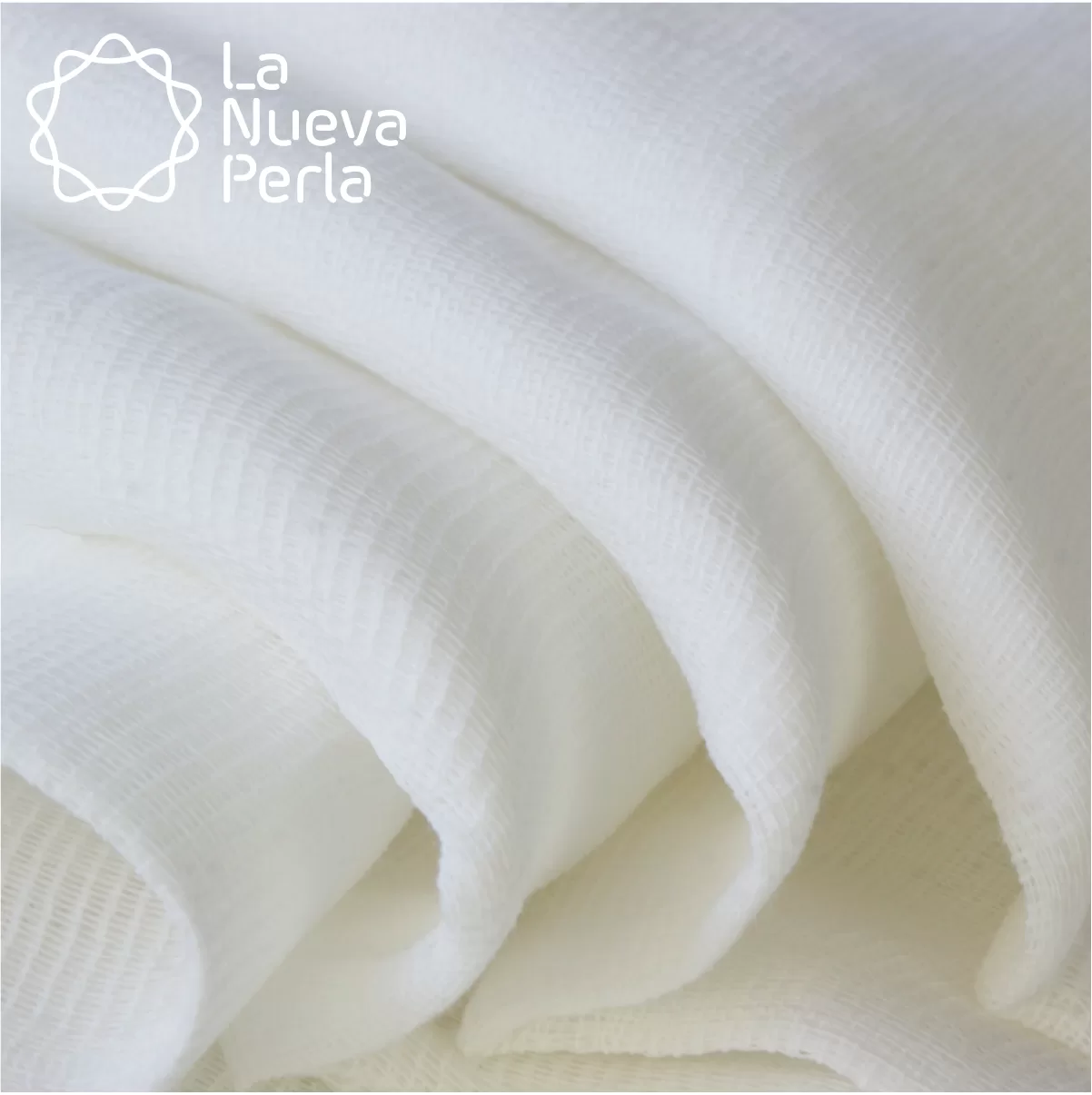 Pañalina 70 cm ancho 100% algodón blanco: imagen 1