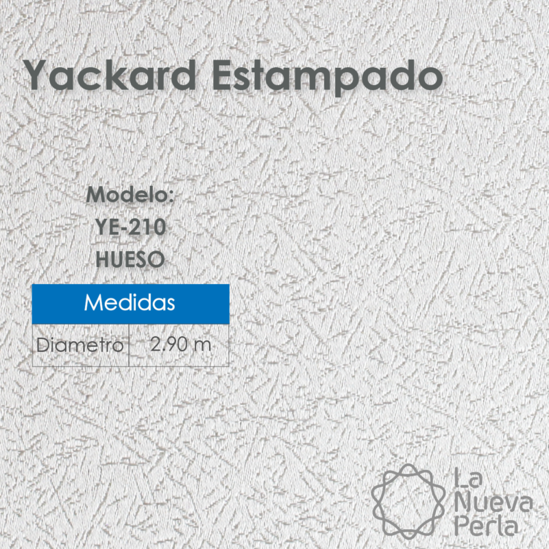 Mantel Yackard Redondo YE-210 FRANCIA HUESO
