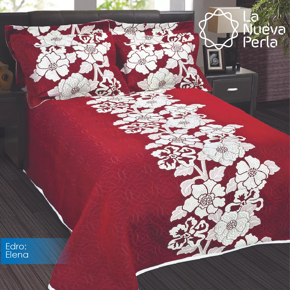 Colcha Edro Elena Individual: imagen 1