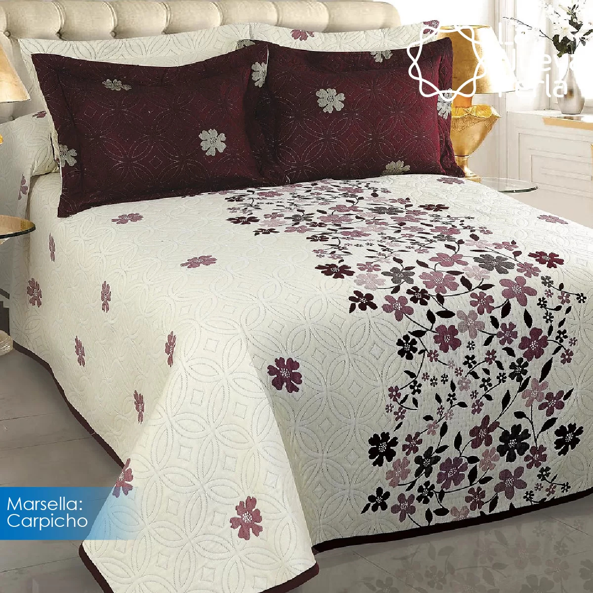 Colcha Marsella Capricho King Size: imagen 1