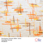 Tela Manchester 150 hilos 280 cm 50% algodón 50% Poliéster Camuflaje Naranja