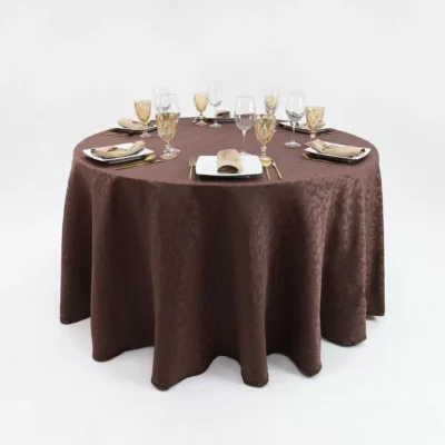 Mantel Yackard Redondo YE-183 CHOCOLATE