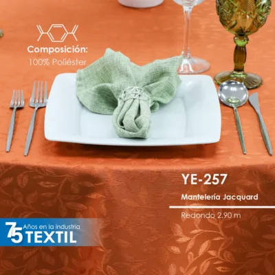 Mantel Yackard Redondo YE-257 SHEDRON: imagen 2
