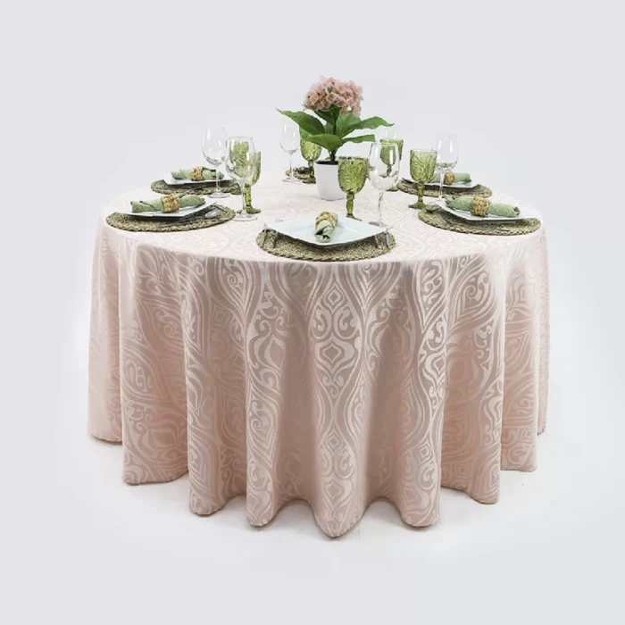 Mantel Yackard Redondo YE-269 PALO DE ROSA