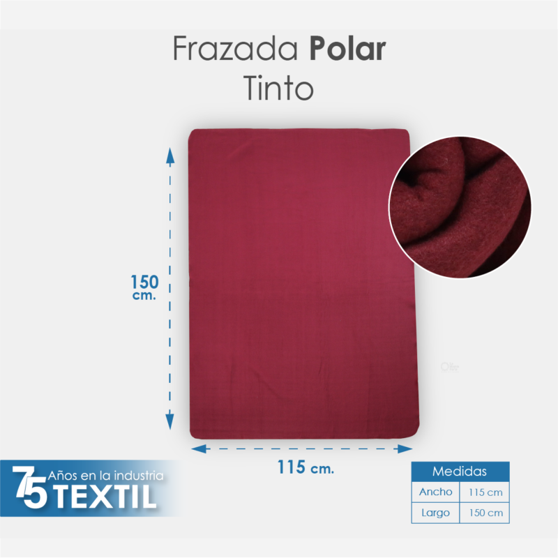 Frazada Polar Colores - 115 x 150 cm