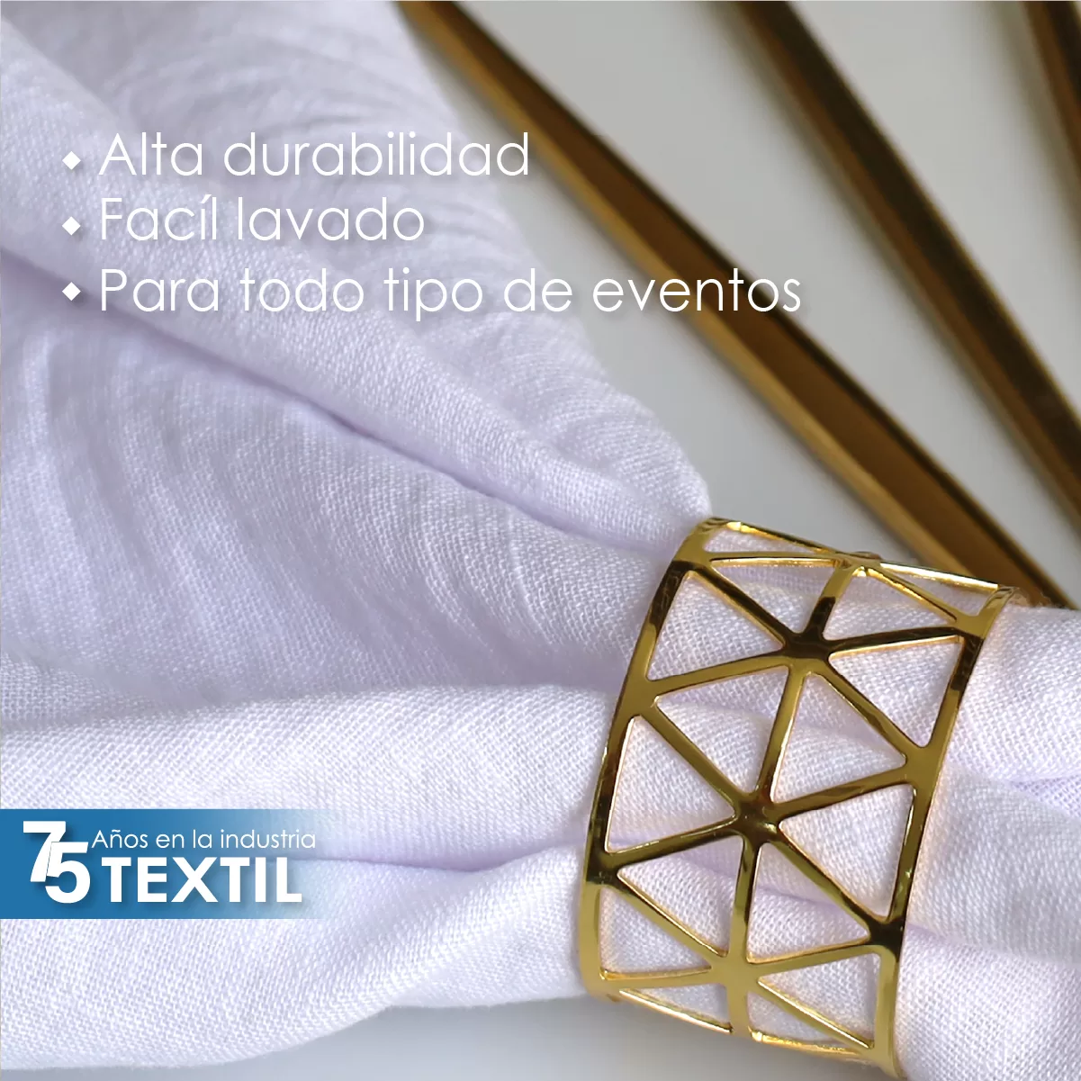 Servilleta Lino Lite 45x45 cm: imagen 5