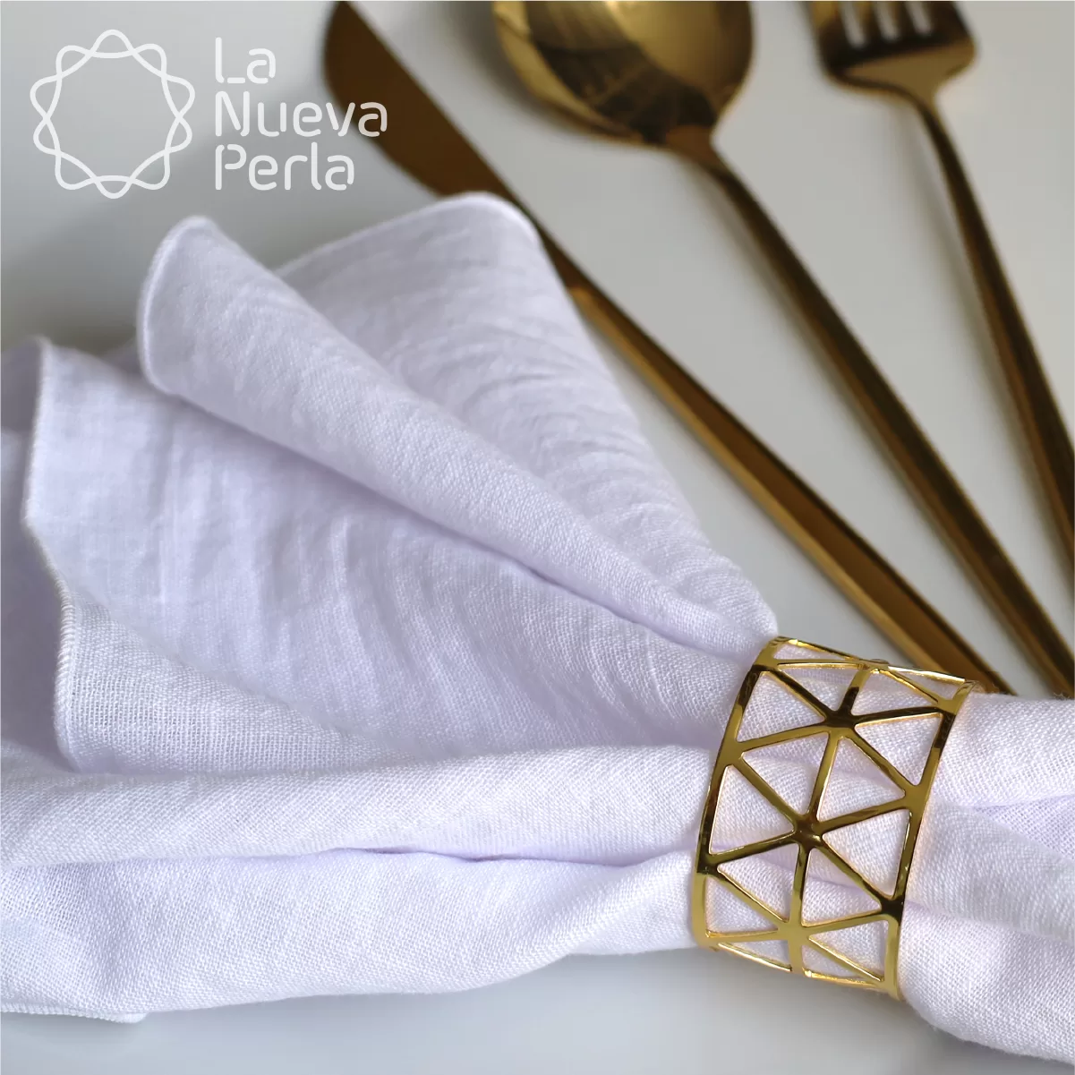 Servilleta Lino Lite 45x45 cm: imagen 1
