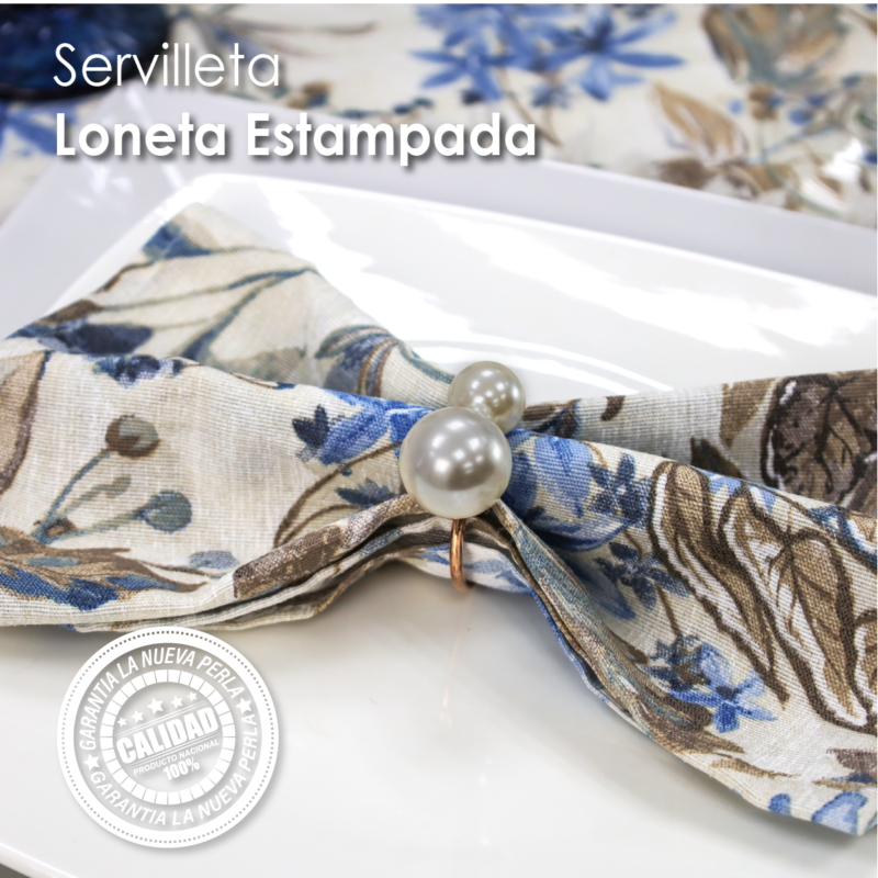 Servilleta Loneta Estampada LE-03