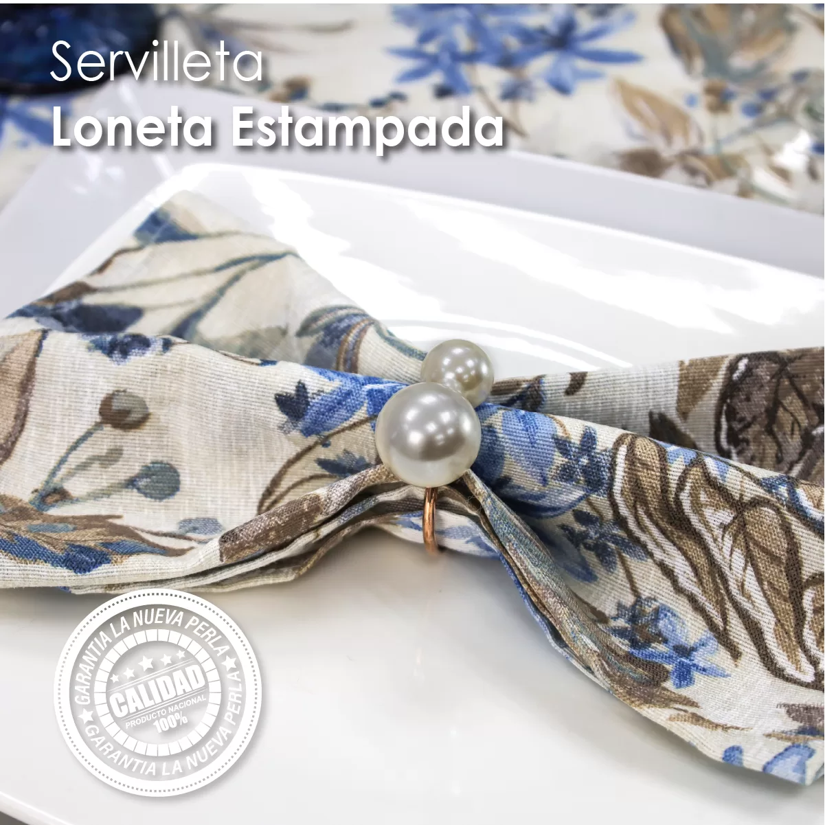 Servilleta Loneta Estampada LE-03: imagen 4