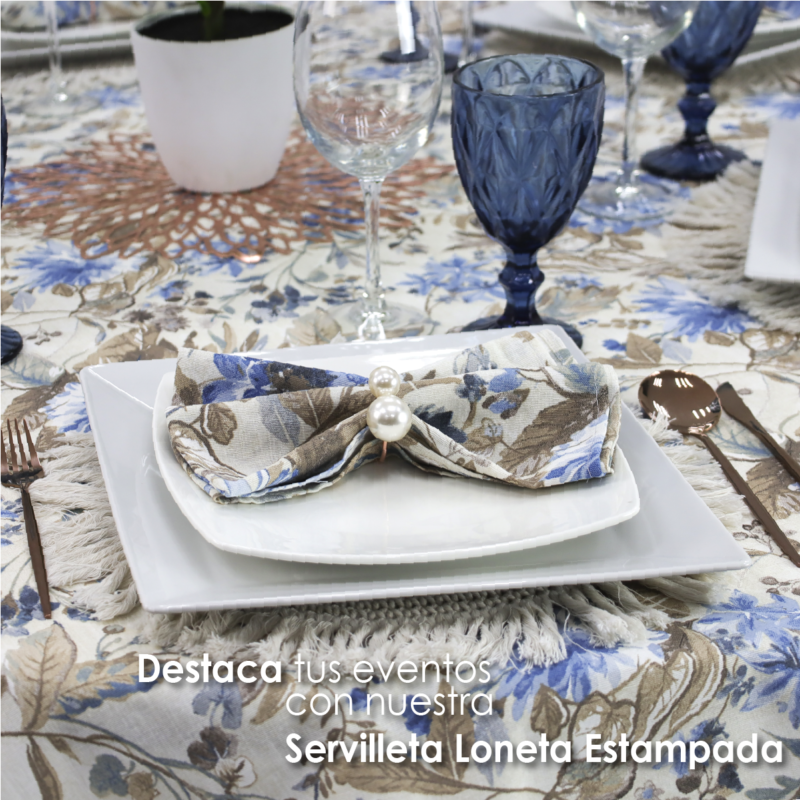 Servilleta Loneta Estampada LE-03