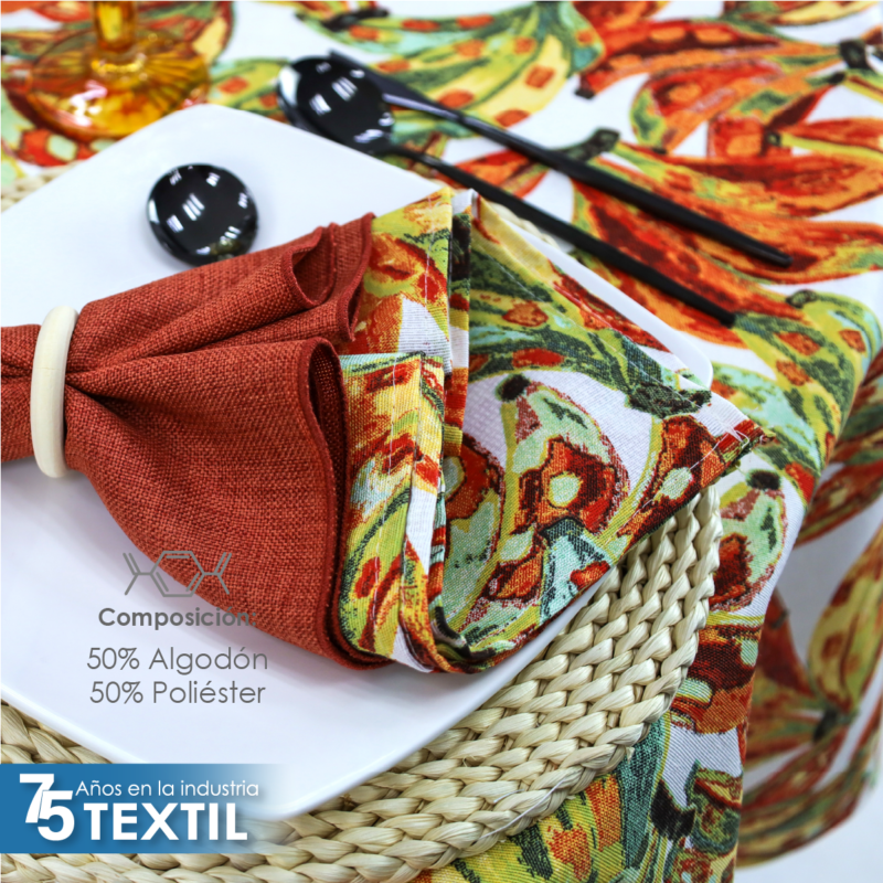 Servilleta Loneta Estampada LE-214