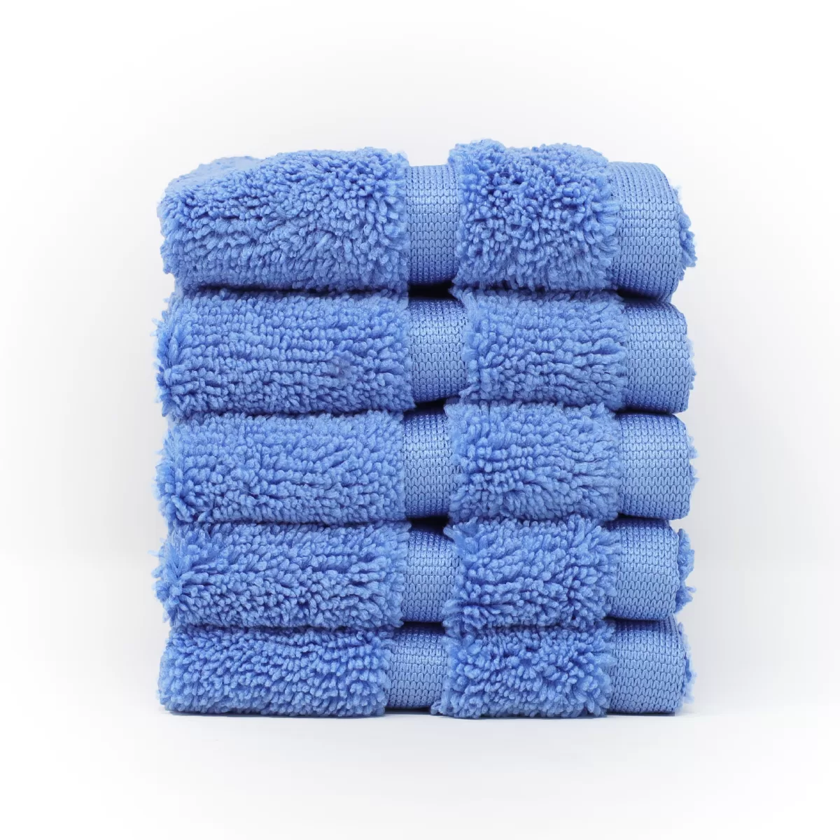 Toalla Facial Microfibra 30X30 Cm Azul Plumbago: imagen 1