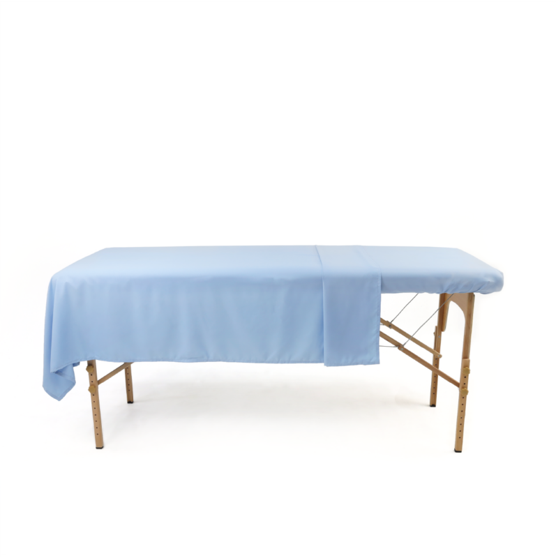 Juego de Sabanas SPA Microfibra Azul Cielo