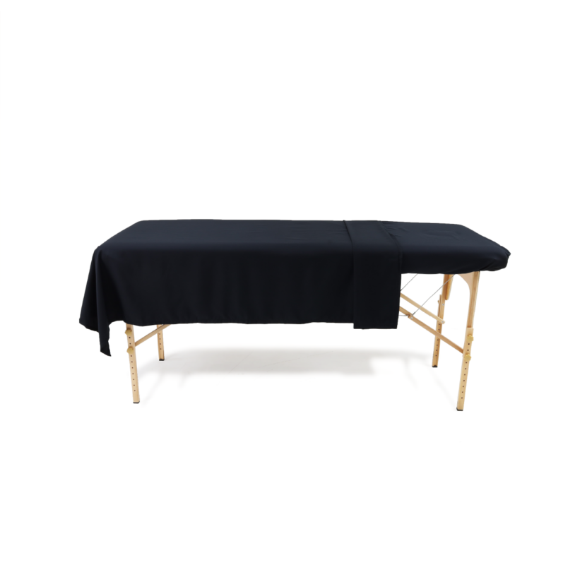 Juego de Sabanas SPA Microfibra Negro